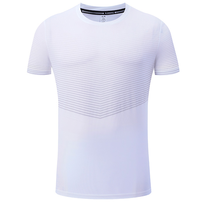 T-shirt uomo fitness bianca